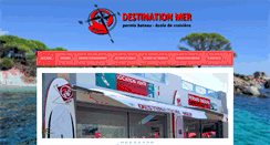 Desktop Screenshot of destinationmer.fr